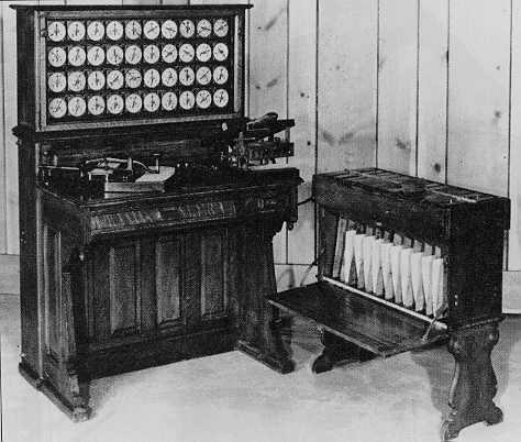 Picture of Hollerith Machine